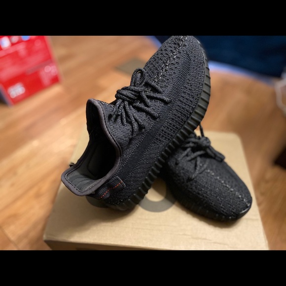 Adidas Yeezy Boost 350 V2 Black Red By9612 For Sale Pre